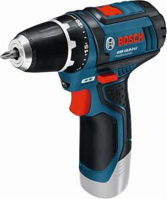 Аккумуляторная дрель-шуруповерт BOSCH GSR 10,8-2-LI/ 12V-15
