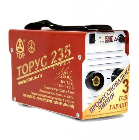 Сварочный инвертор ТОРУС-235 ПРИМА
