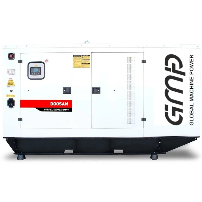Дизельный генератор GMP 1000DMC в кожухе
