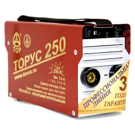 Сварочный инвертор ТОРУС-250 ЭКСТРА

