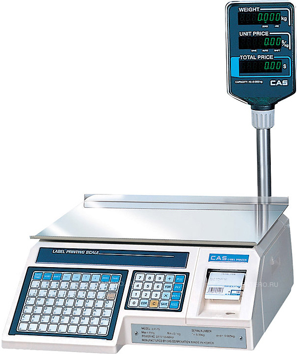 Весы CAS LP-15 R (ver 1.6)
