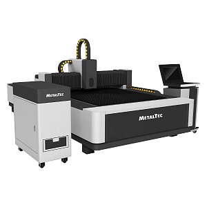 MetalTec 1530 F (1000W) оптоволоконный лазерный станок для резки металла
