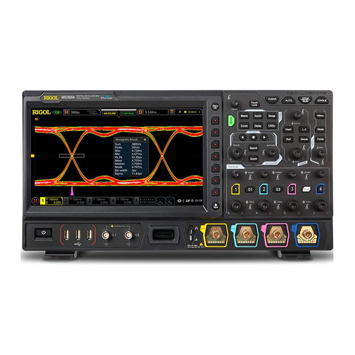 Цифровой осциллограф смешанных сигналов RIGOL MSO8204 с поверкой
