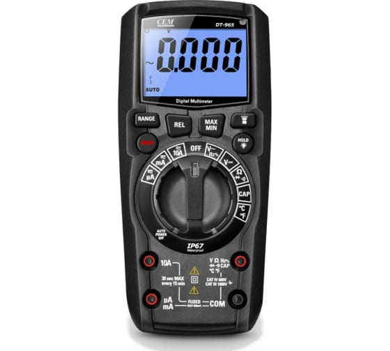 Мультиметр цифровой CEM DT-965BT
